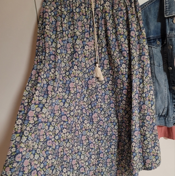 American Eagle Boho Floral Midi Skirt - Picture 5 of 9